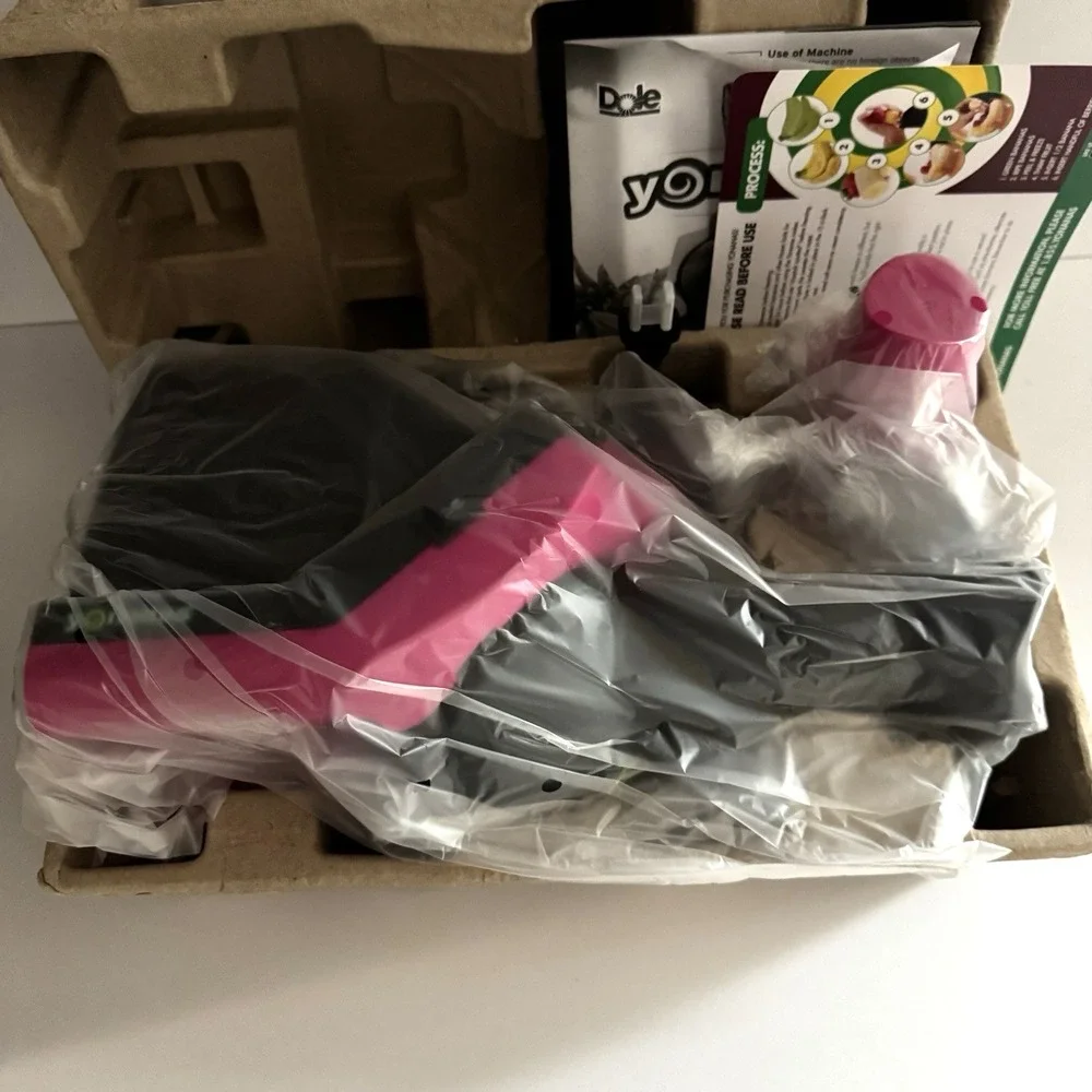 Yonanas Classic Vegan Non-Dairy Frozen Fruit Soft Serve‎ Dessert Maker Purple